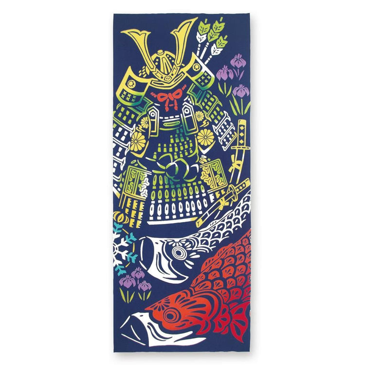 鎧飾りと鯉幟