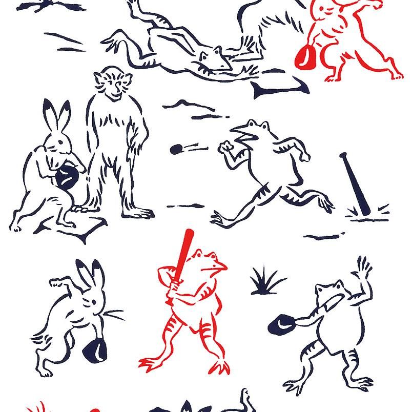 鳥獣戯画-野球 5