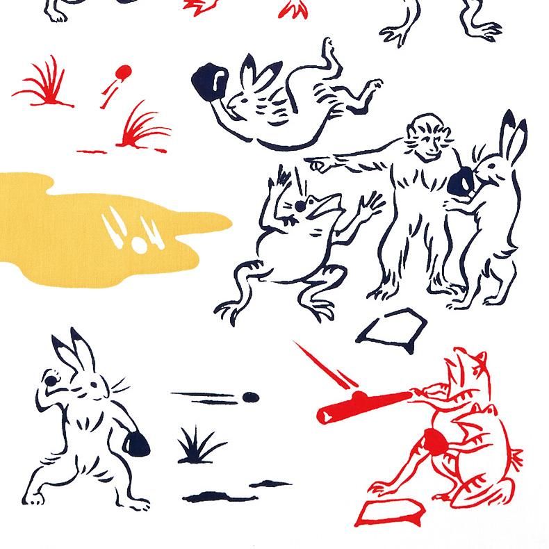 鳥獣戯画-野球 6