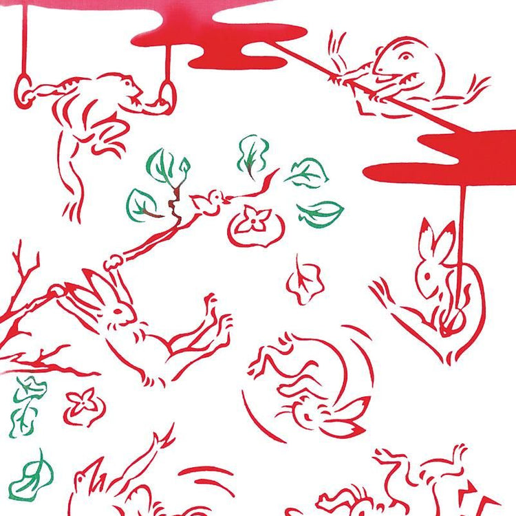 鳥獣戯画-体操 4