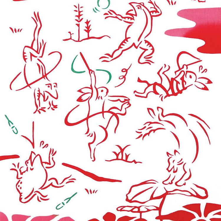 鳥獣戯画-体操 6