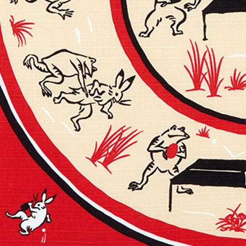 鳥獣戯画-卓球［風呂敷］ 3
