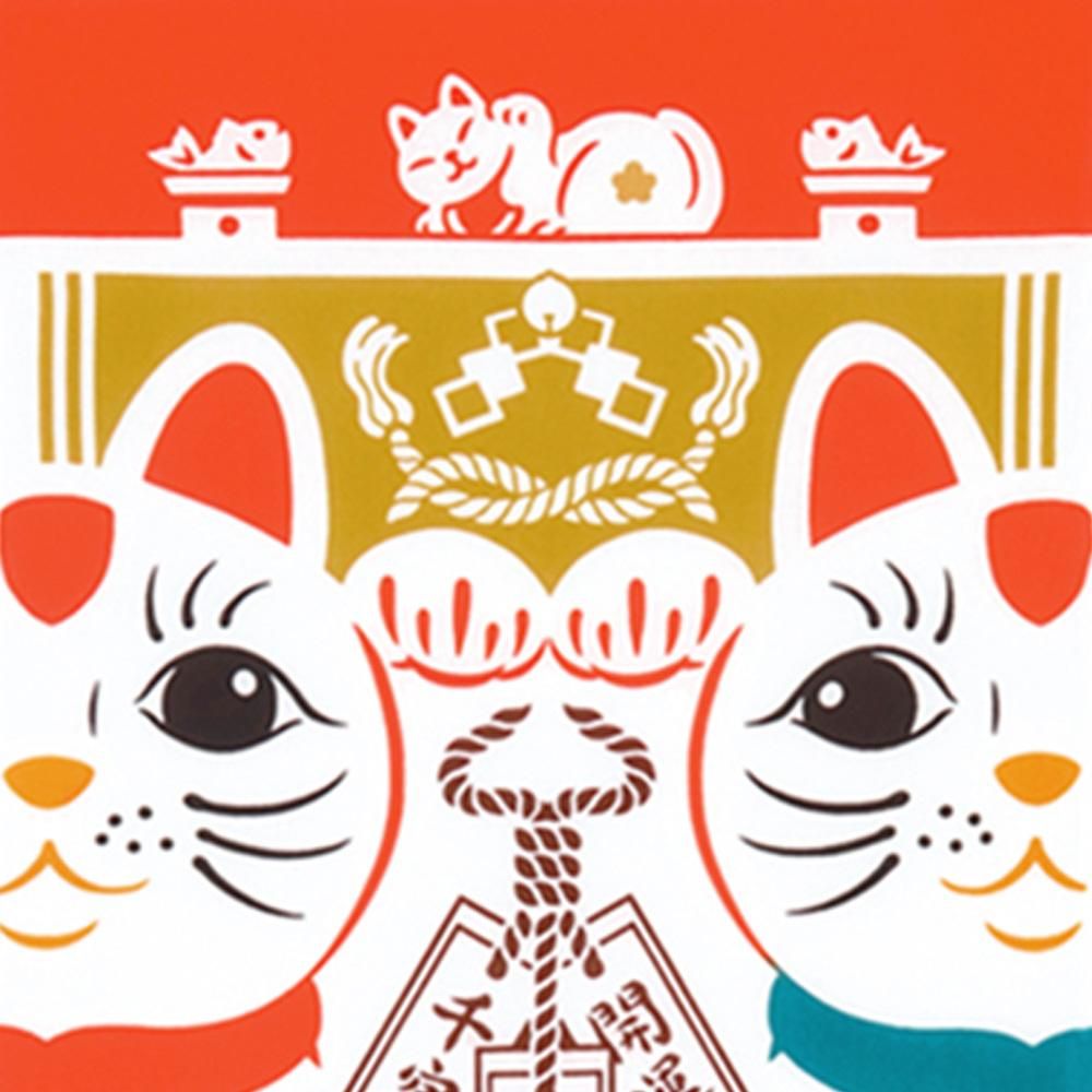 熊手招き猫 2