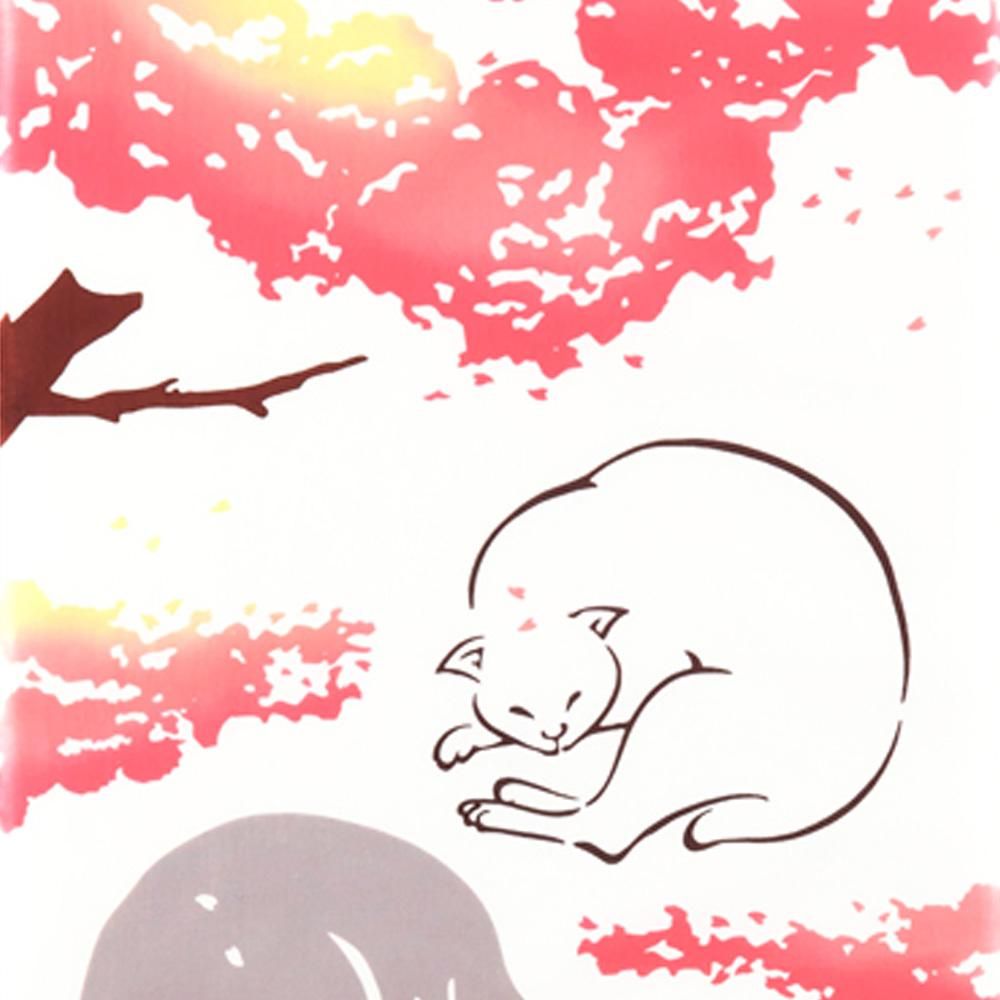 お花見猫 3