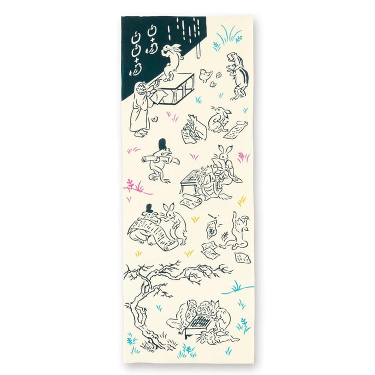 鳥獣戯画-学校