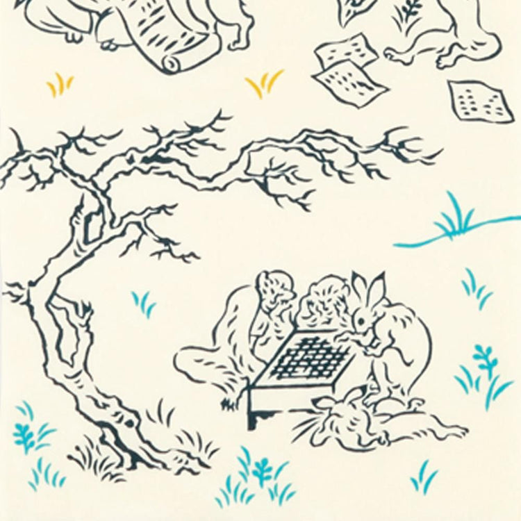鳥獣戯画-学校 4