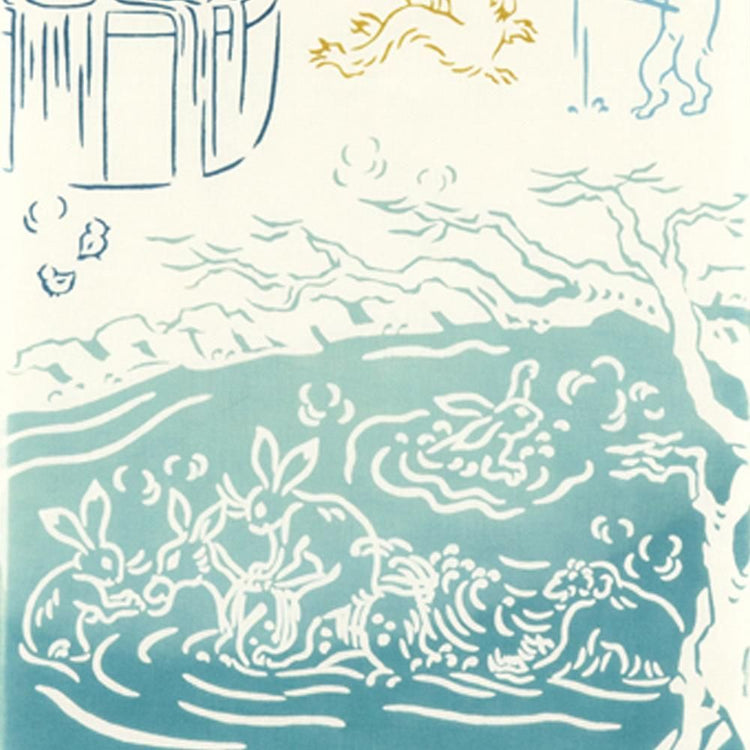 鳥獣戯画-温泉 4