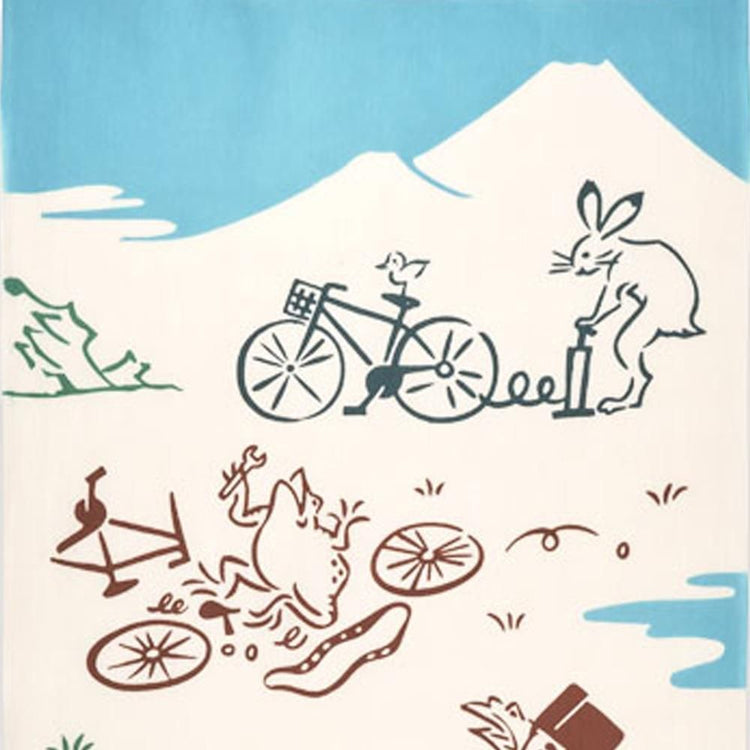 鳥獣戯画-自転車 2