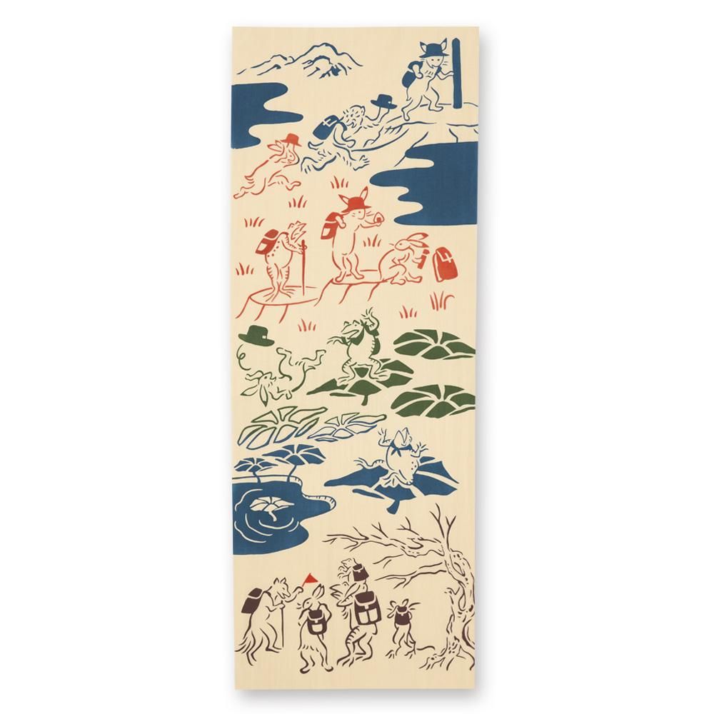 鳥獣戯画-登山