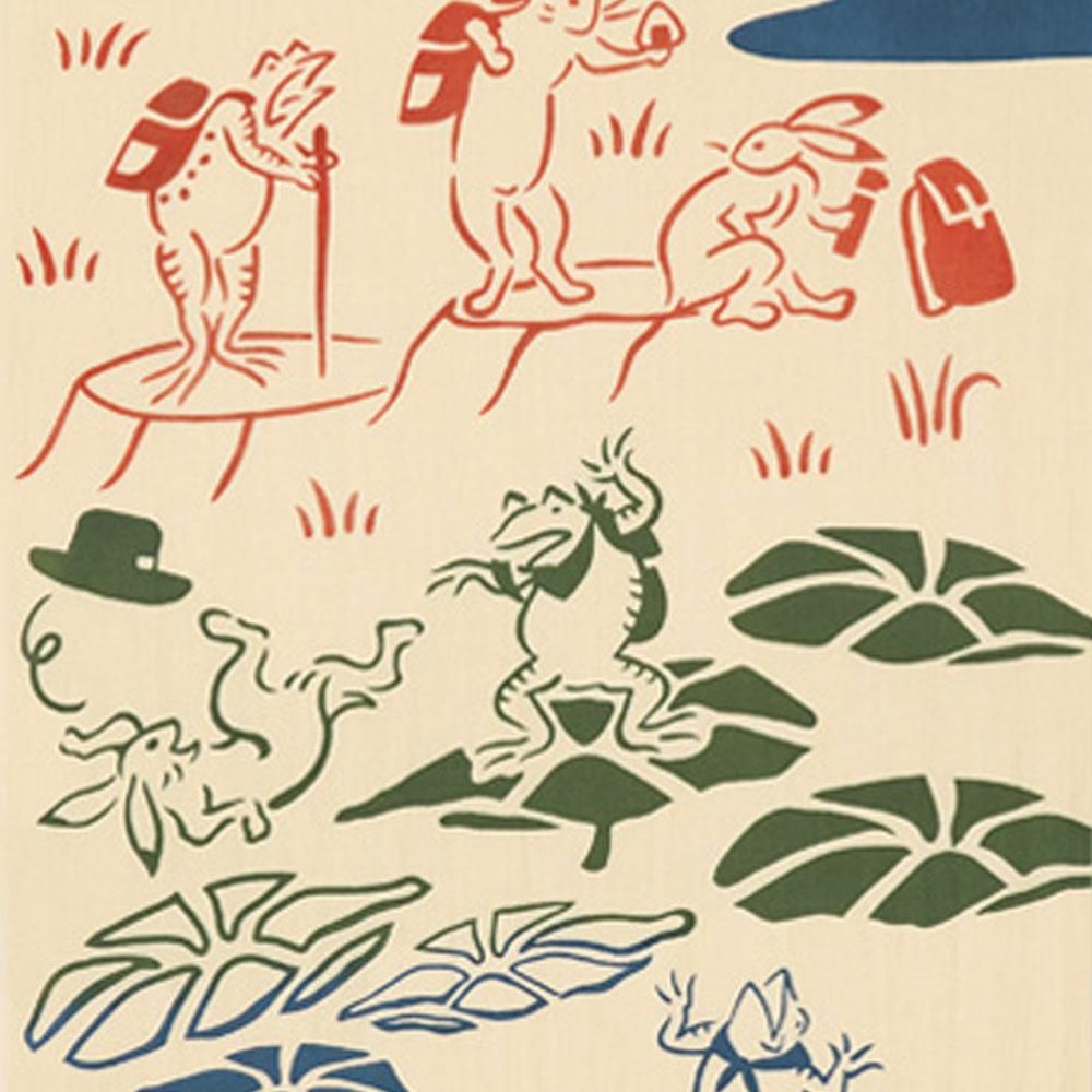 鳥獣戯画-登山 3