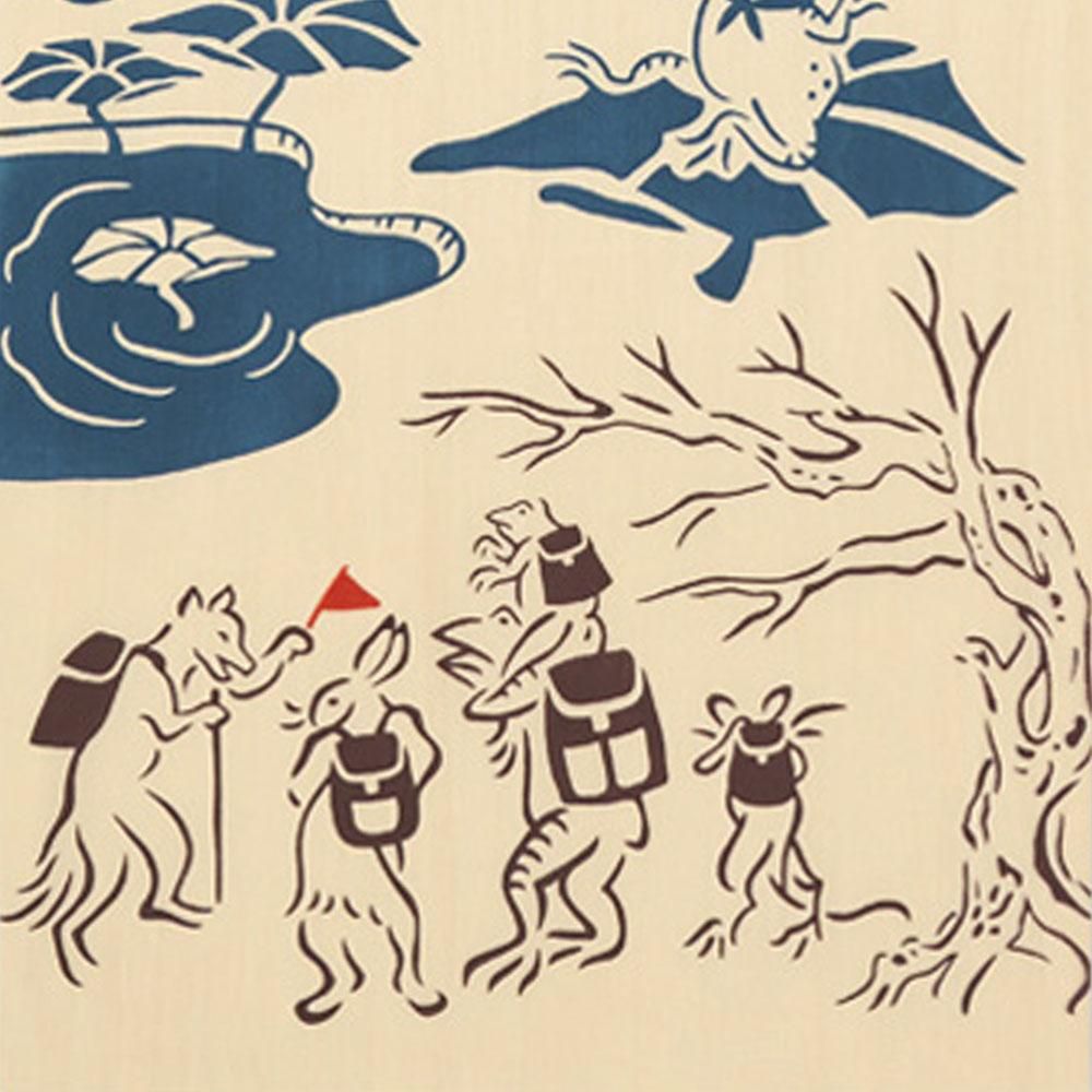 鳥獣戯画-登山 4