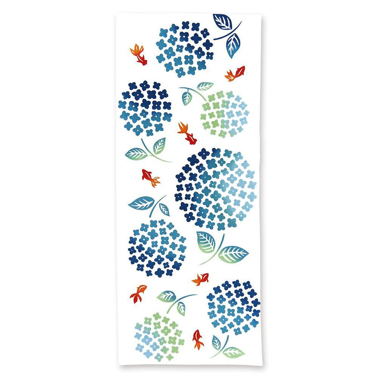 紫陽花金魚