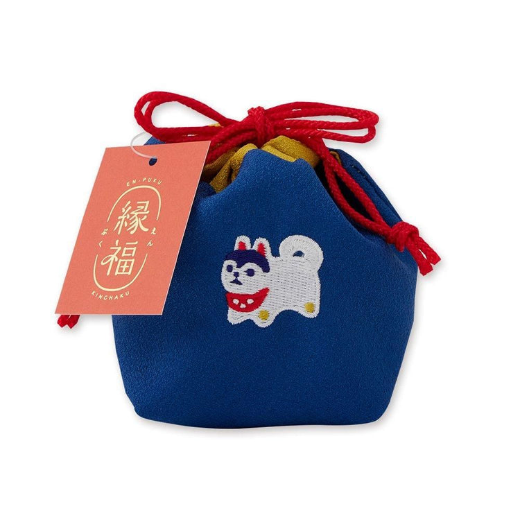 縁福巾着-犬張子-