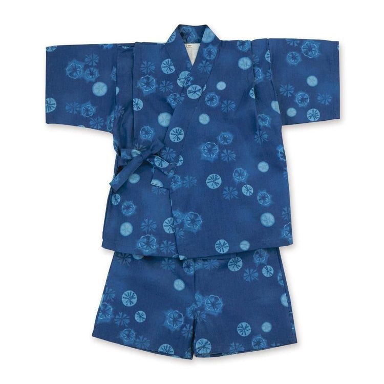 藍染 絞り（青色）90cm