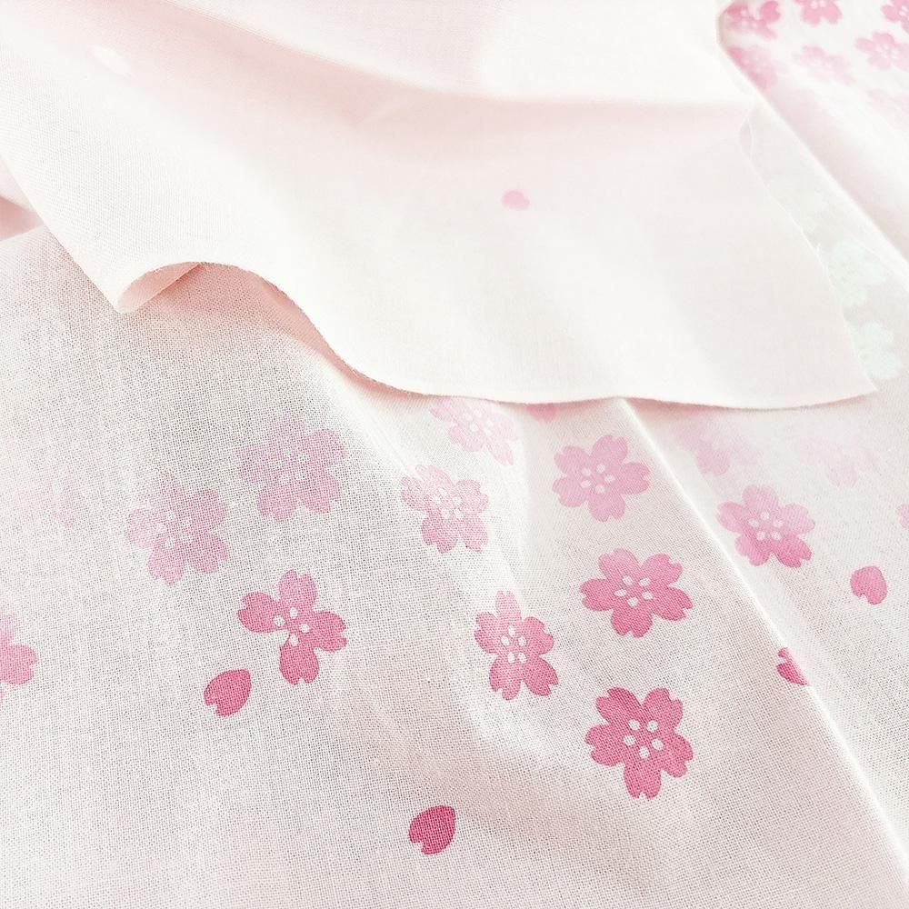 注染 うつろい桜 2枚セット 4